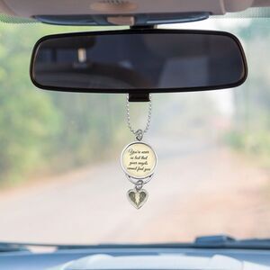 Bundle Sale 3 for $15 | "You're Never so Lost” Rearview Mirror Charm